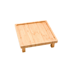 ΞΥΛΟ ΠΑΡ/ΣΗΣ-ΣΕΡΒ/ΤΟΣ ΜΠΑΜΠΟΥ SUSHI ΤΕΤΡΑΓ. 25x25x7cm Ν.2052