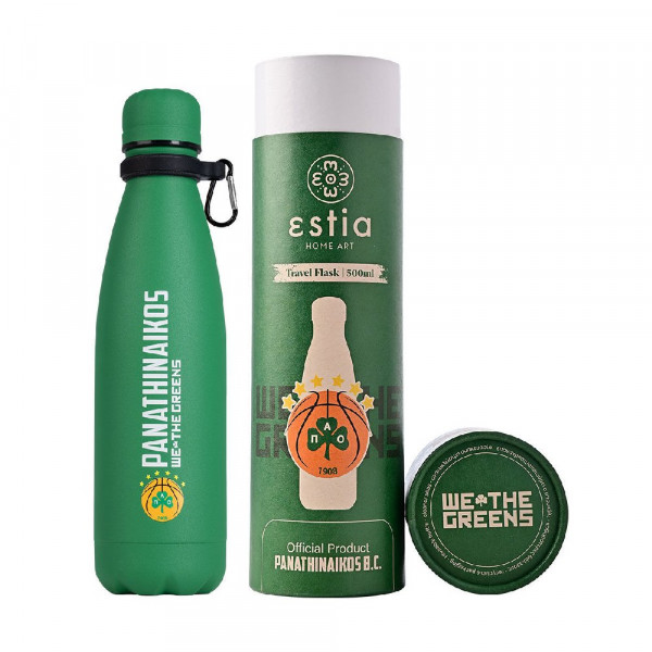 TRAVEL FLASK 500ML PANATHINAIKOS BASKETBALL EDITION