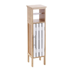 ΕΠΙΠΛΟ - ΣΤΗΛΗ ΒΑΜΒΟΟ ΜΕ ΘΗΚΗ ΓΙΑ ΧΑΡΤΙ WC 18Χ18Χ71cm 531