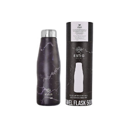 TRAVEL FLASK SAVE THE AEGEAN 500ml PENTELICA BLACK