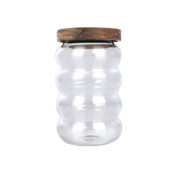 ΔΟΧΕΙΟ ΑΠΟΘΗΚΕΥΣΗΣ ALLURE ΓΥΑΛΙΝΟ 700ml 9.5x9.5x15.8cm