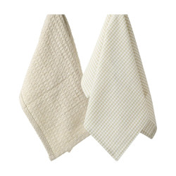 ΠΕΤΣΕΤΑ ΚΟΥΖΙΝΑΣ PICCOLO 45x65cm ΜΠΕΖ  ΣΕΤ 2ΤΕΜ.