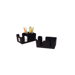 ΒΑΣΗ ΟΡΓΑΝΩΣΗΣ ΜΑΥΡΗ BAR ABS24x15x11Ycm