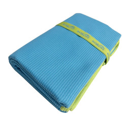 ΠΕΤΣΕΤΑ ΘΑΛΑΣΣΗΣ MICROFIBER 75x150cm ΚΟΤΛΕ ΓΚΡΙ/ΤΙΡΚΟΥΑΖ SOLART