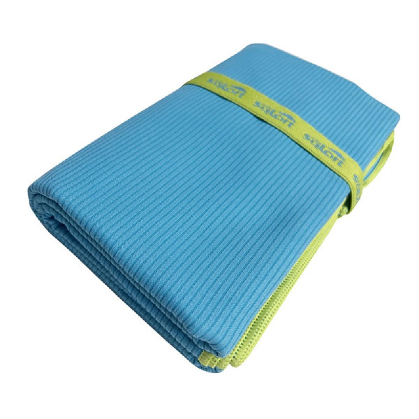 ΠΕΤΣΕΤΑ ΘΑΛΑΣΣΗΣ MICROFIBER 75x150cm ΚΟΤΛΕ ΓΚΡΙ/ΤΙΡΚΟΥΑΖ SOLART