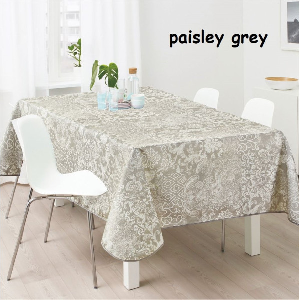 ΤΡΑΠΕΖ-ΛΟ ΑΛΕΚΙΑΣΤΟ 150Χ150 PASLEY GREY 100% POL