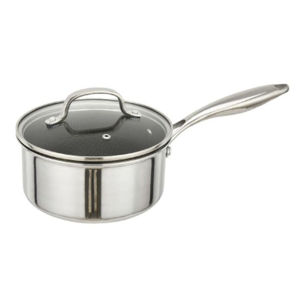 ΓΑΛΑΤΙΕΡΑ ΙΝΟΧ ΑΝΤΙΚ/ΤΙΚΗ ΜΕ ΓΥΑΛ. ΚΑΠΑΚΙ Dmond TRI-PLY 18εκ.