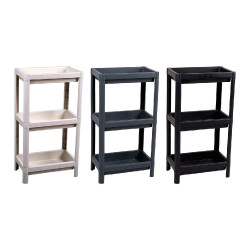 ΡΑΦΙΕΡΑ 3ΟΡΟΦΗ BIANCO ΠΛΑΣΤΙΚΗ 35Χ23Χ70ΥΨ. ΡΑΦΙΕΡΑ 3ΟΡΟΦΗ BIANCO ΠΛΑΣΤΙΚΗ 35Χ23Χ70ΥΨ.