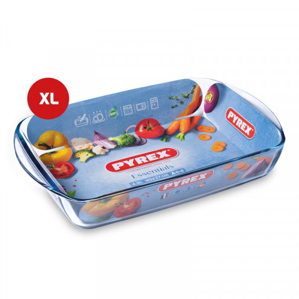 ΓΥΑΛΙΝΑ ΣΚΕΥΗ PYREX ΟΒΑΛ 40,5X27ΕΚ 240B