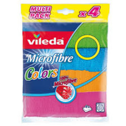 ΠΕΤΣΕΤΕΣ ΚΑΘΑΡΙΣΜΟΥ MICROFIBRE VILEDA 30Χ30 4ΤΕΜ.