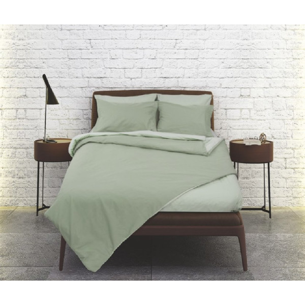 ΣΕΝΤΟΝΙΑ ΔΙΠΛΑ OLIVE - MINT 220X250+52X72 PC