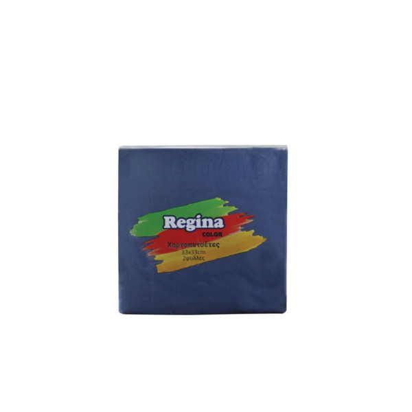 ΧΑΡΤ/ΤΑ ΠΟΛΥΤΕΛΕΙΑΣ ΜΠΛΕ Regina 33Χ33 50ΤΕΜ.