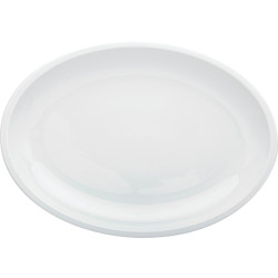 ΠΙΑΤΕΛΑ ΒΑΘΙΑ ΟΒΑΛ GURAL ΛΕΥΚΗ 48Χ35CM ΠΙΑΤΕΛΑ ΒΑΘΙΑ ΟΒΑΛ GURAL ΛΕΥΚΗ 48Χ35CM