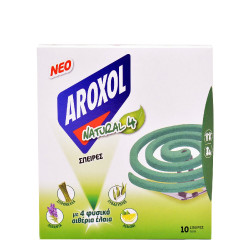 ΦΙΔΑΚΙ NATURAL ΣΠΕΙΡΕΣ AROXOL - (10τεμ.)