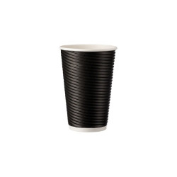 ΠΟΤΗΡΙΑ ΧΑΡΤΙΝΑ 16OZ ΜΑΥΡΑ PIPPLE ΚΑΦΕ 25ΤΕΜ.
