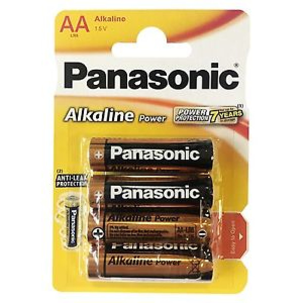 ΜΠΑΤΑΡΙΕΣ ΑΛΚΑΛΙΚΕΣ PANASONIC 2Α LR6 4ΤΕΜ. Χ12ΚΙΒ.