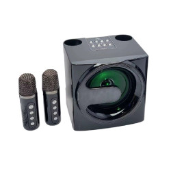 Ασύρματο ηχείο Bluetooth με 2 μικρόφωνα Karaoke - YS-207 - 887196
