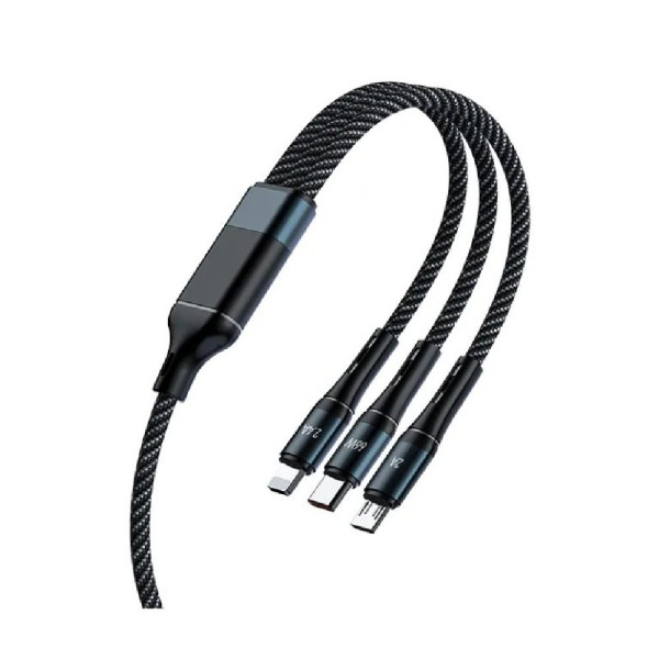Καλώδιο φόρτισης & data 3in1 – Fast Charge – CL-972 – 1.2m – AWEI – 888155
