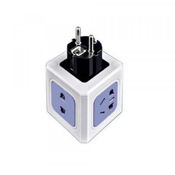 Πρίζα 3X – EU Plug – Power Cube – LD001