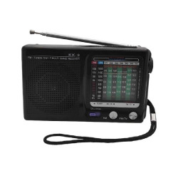 Ραδιόφωνο Φορητό μπαταρίας – KK9 – 400066 – Black