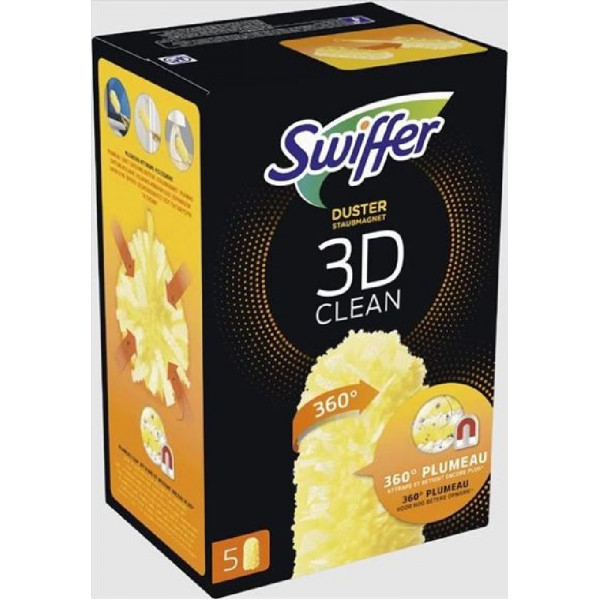 ΠΑΝΑΚΙΑ SWIFFER ΑΝΤΑΛΛΑΚΤΙΚΑ  5TMX 3D CLEAN 360 ΜΟΙΡΩΝ