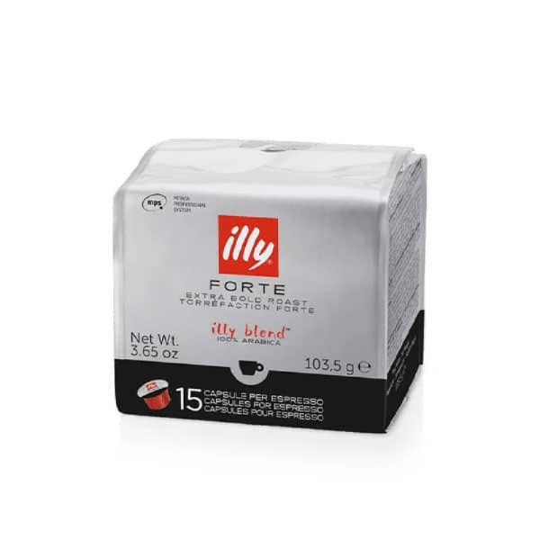 ΚΑΨΟΥΛΕΣ ESPRESSO ILLY FORTE 15ΤΕΜ. MITICA (ΕΚΤΠ. -5%6ΑΔΑ)