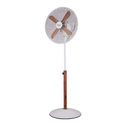 ΑΝΕΜ ΟΡΘΟΣΤ 40CM PRSF-80620 PRIMO ΛΕΥΚΟ - ΞΥΛΟ