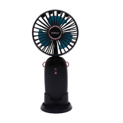 ΑΝΕΜ ΜΙΝΙ 3.5' 9cm PRMF-80697 PRIMO ΜΑΥΡΟΣ ΜΕ USB ΕΠΑΝΑΦ.