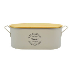 ΨΩΜΙΕΡΙΑ ΜΕΤΑΛ. ΓΚΡΙ + ΜΠΑΜΠΟΥ ΚΑΠ. (33,5X17,6X12,2)