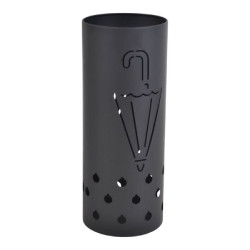 ΟΜΠΡΕΛΟΘΗΚΗ ΜΑΥΡΗ ΜΑΤ ΜΕΤΑΛΙΚΗ ΣΤΡ.  (20x20x50 εκ.)